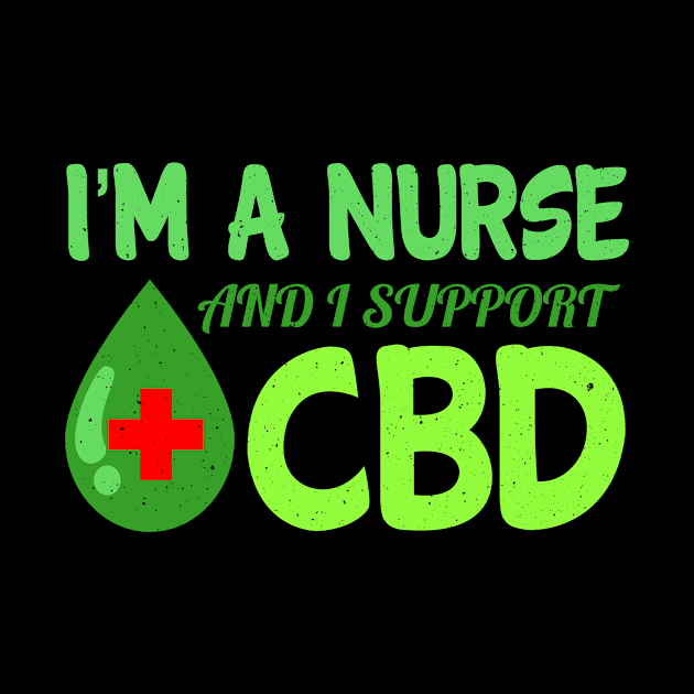 Cannabis Nurse by Tee__Dot