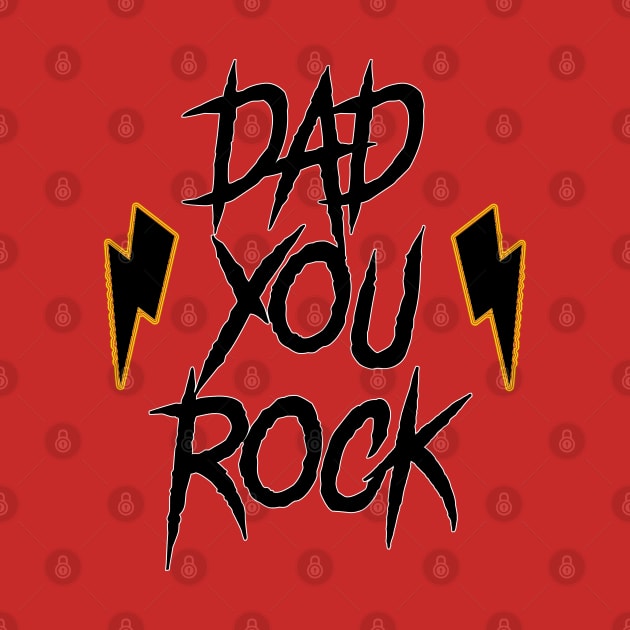 Rock Dad Design by Jahaziel Sandoval