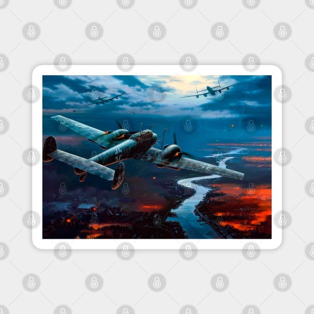 Bf 110 Magnet by Aircraft.Lover