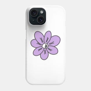 purple flower Phone Case
