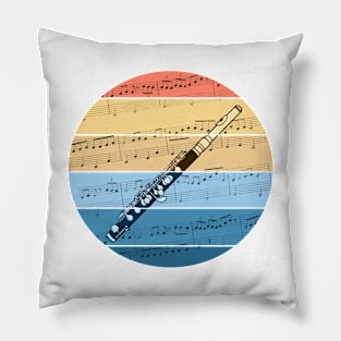 Piccolo Music Notation Piccoloist Summer Festival Pillow