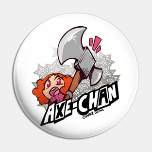 The Amazing Axe-chan Pin