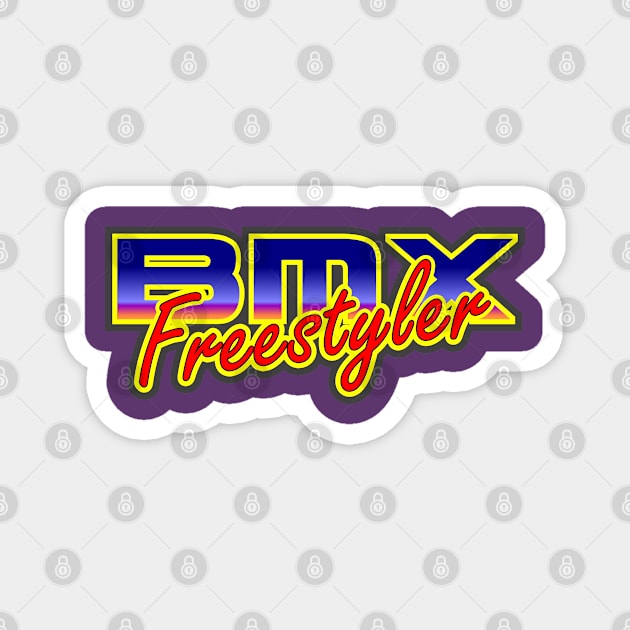 BMX Freestyler Magnet by Frazza001