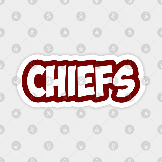 Chiefs Magnet by Edy