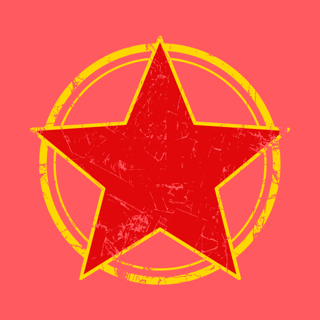 Red Star Emblem by TSHIRT PLACE