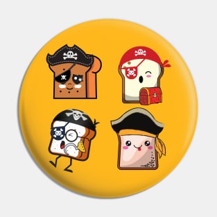 Pirate Bread Pin