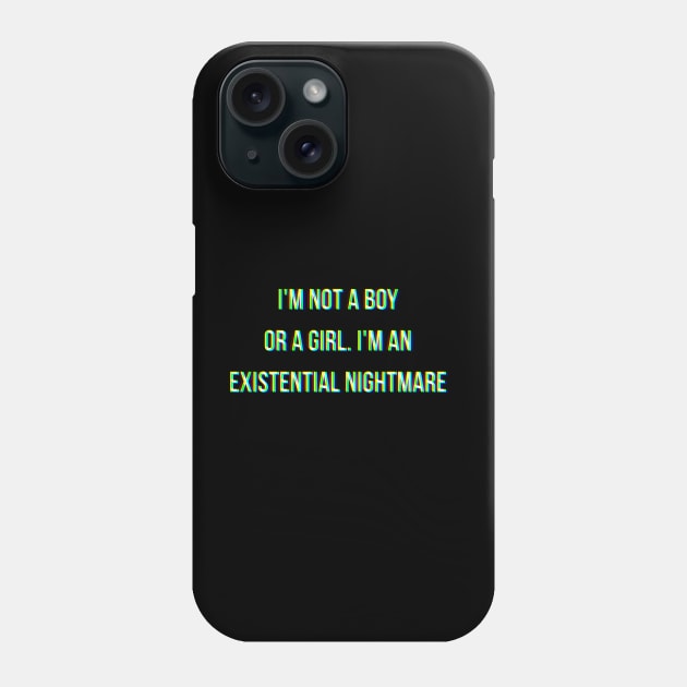 Genderfluid Phone Case by amandasartpg