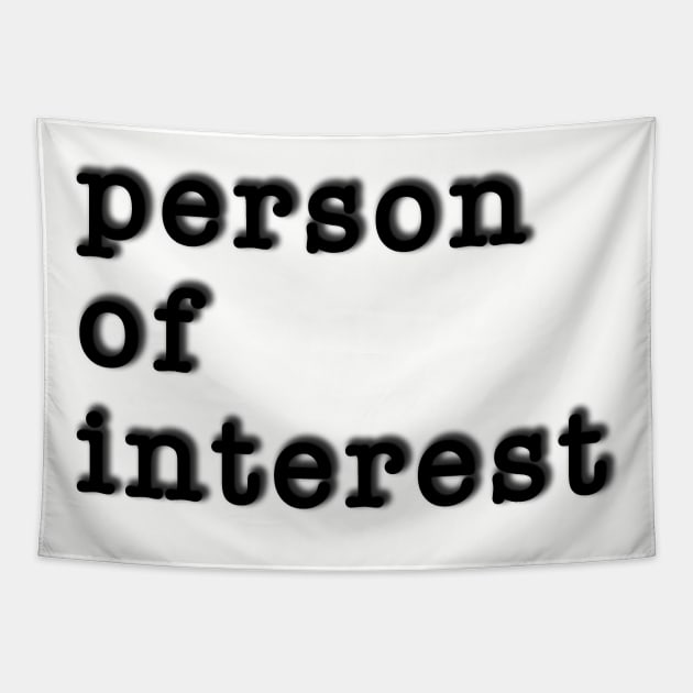 Person of interest Tapestry by lordveritas