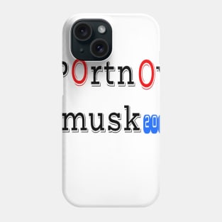 portnoy musk 2024 Phone Case