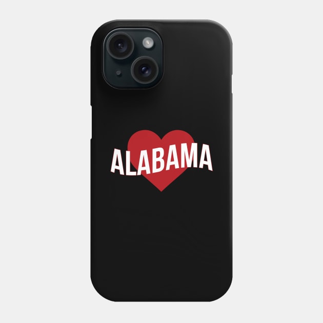 Alabama Love Phone Case by Novel_Designs