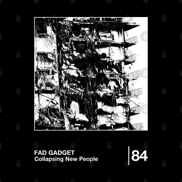 Fad Gadget / Minimal Style Graphic Artwork Design by saudade