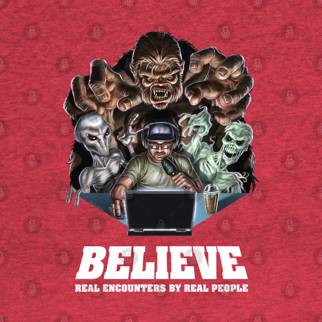 Disover Grindhouse Believe - Bigfoot - T-Shirt