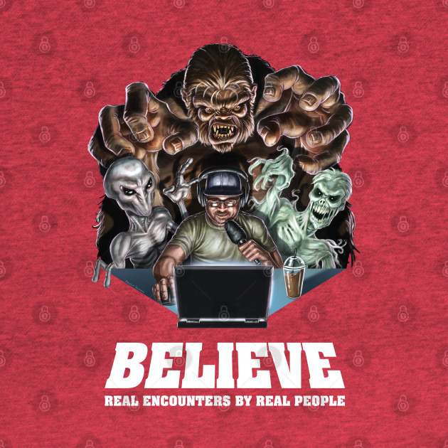 Discover Grindhouse Believe - Bigfoot - T-Shirt