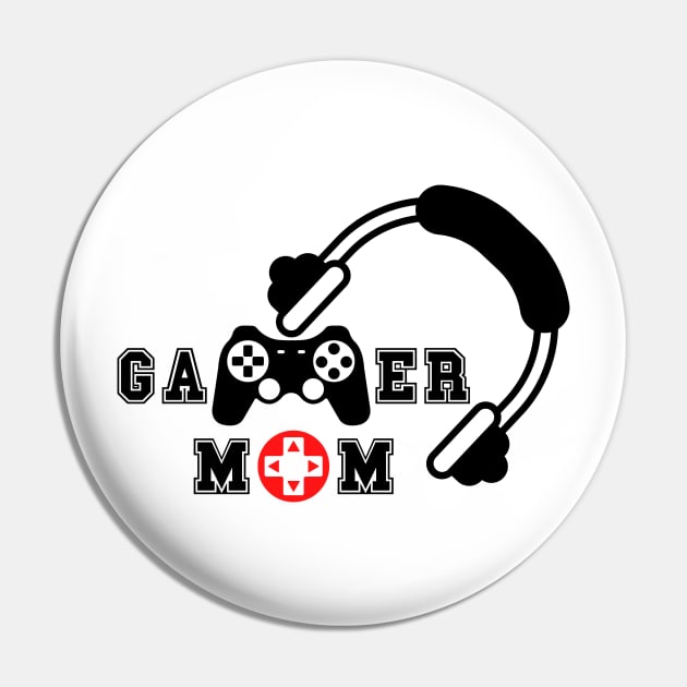 Gamer Mom Pin by oneduystore