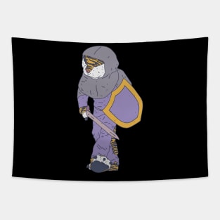 Lawful Good - Cat Knight - Mascot Honor Tapestry