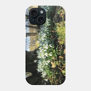 Snowdrops Under an Old Tree Phone Case