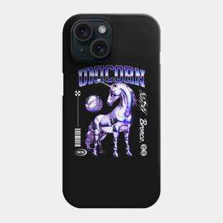 Neon Y2K Unicorn Phone Case