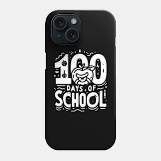 100 Days of School Phone Case