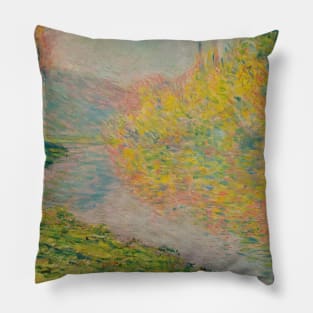 Automne A Jeufosse by Claude Monet Pillow