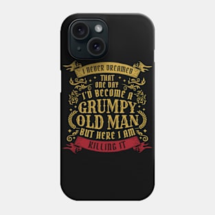 Grumpy Old Man Phone Case