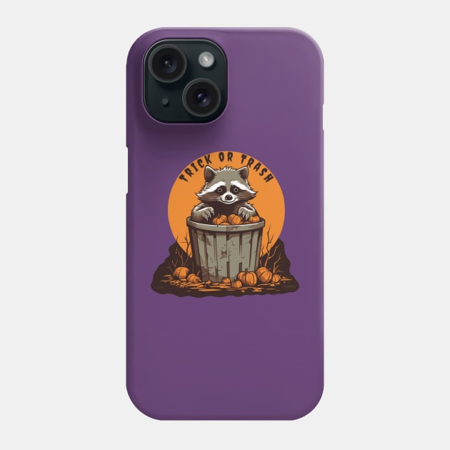 Trick or Trash Phone Case by Kary Pearson