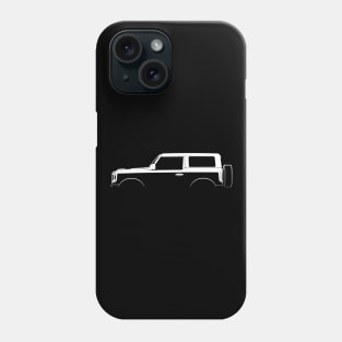 Ford Bronco 2-Door (2021) Silhouette Phone Case