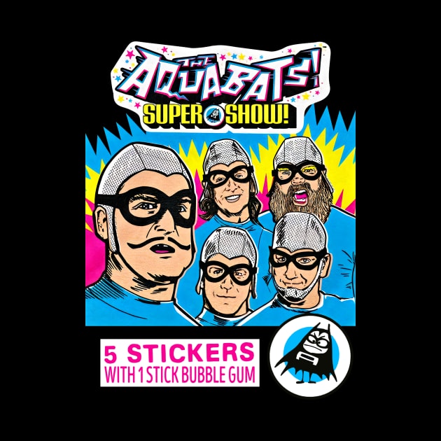 The Aquabats Merch Gum Pack by Mey X Prints