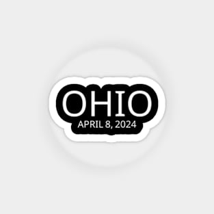 Total Solar Eclipse 2024 Ohio Magnet