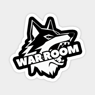 War Room Wolf Magnet