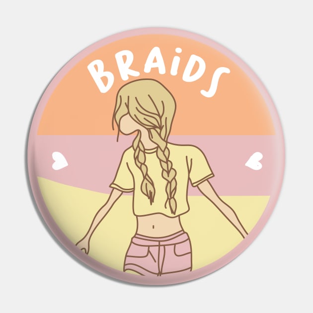 girl with braids Pin by Wlaurence