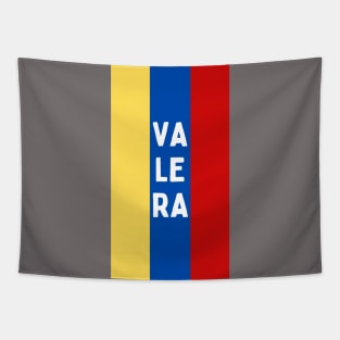 Valera City in Venezuelan Flag Colors Vertical Tapestry