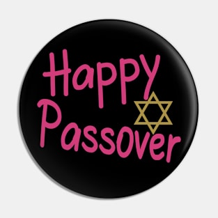 Happy Passover Pin