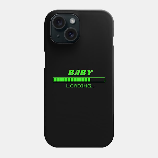 Baby loading Phone Case by Weird Lines