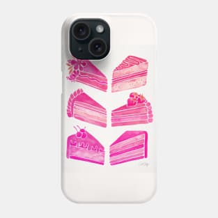 Pink Cake Slices Phone Case