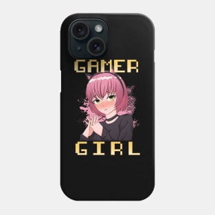 Gamer Girl Anime Cosplay Phone Case