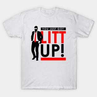 PaperMillCreationsUS Litt Up Shirt, You Just Got Litt Up, Louis Litt, Harvey Specter, Suits Inspired Shirt, Funny Shirt, Novelty Gift, Suits TV Show Inspired