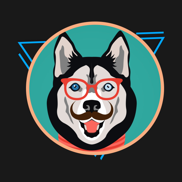 Discover Siberian Husky Dog face mask with mouth - Face Mask With Mouth - T-Shirt