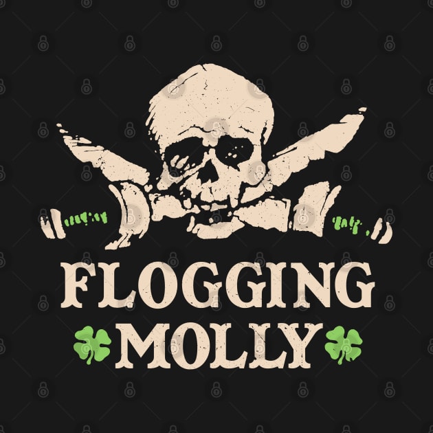 Flogging Molly Celtic punk band by VizRad