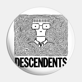 Descendents Band Pin