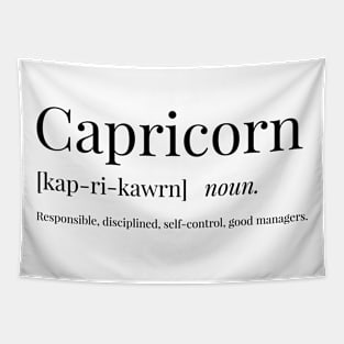 Capricorn Definition Tapestry