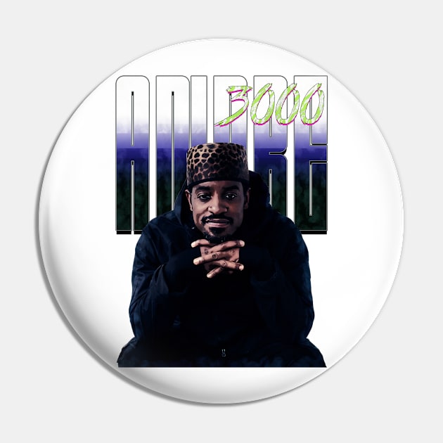 Andre 3000 Bootleg Pin by JAGOSTU