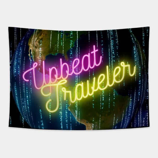 Upbeat Traveler TS Design 22 Tapestry by Upbeat Traveler