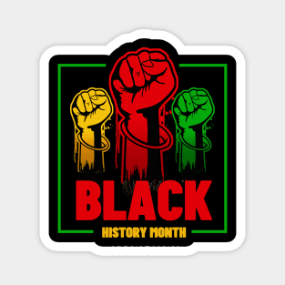 black history month Magnet