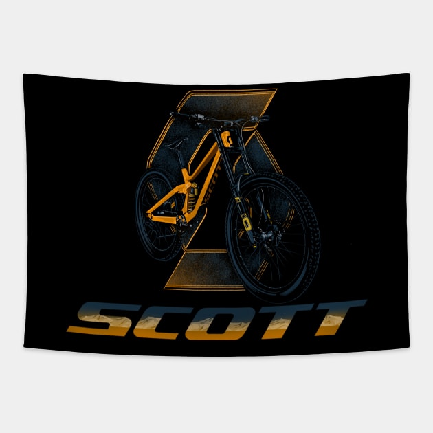 Scott bike Tapestry by Saturasi