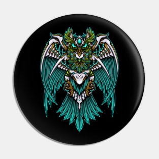 Machandala Owl Pin