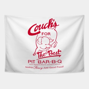 Couch's Pit Bar-B-Q Tapestry