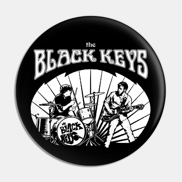 The Black Keys Pin by CosmicAngerDesign