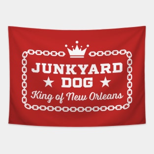 Junk Yard Dog Chain Tapestry