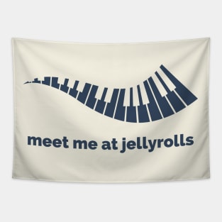 Meet Me At Jellyrolls Tapestry