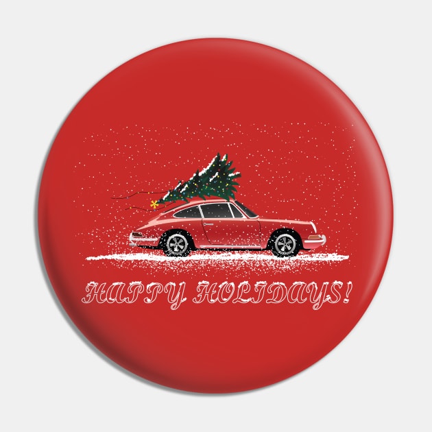 Christmas 911 Pin by AutomotiveArt